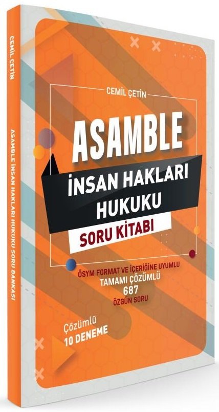 Temsil ASAMBLE İnsan Hakları Hukuku Soru Bankası Çözümlü Temsil Yayınları