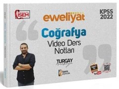 SÜPER FİYAT - İsem 2022 KPSS Coğrafya Evveliyat Video Ders Notları - Turgay Kocakaya İsem Yayınları