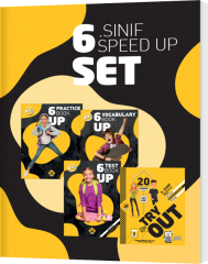 Speed Up 6. Sınıf Try Out + Test + Vocabulary + Practice Book 4 lü Set Speed Up Publishing