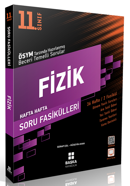 Başka 11. Sınıf Fizik Hafta Hafta Soru Fasikülleri Başka Yayınları