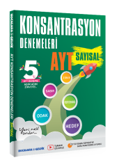 SÜPER FİYAT - Hocalara Geldik YKS AYT Sayısal Konsantrasyon 5 Deneme Çözümlü Hocalara Geldik