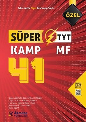 Armada YKS TYT Süper MF 41 Kamp Soru Bankası Armada Yayınları