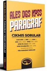 Yediiklim 2021 KPSS ALES DGS Paragraf Çıkmış Sorular Yediiklim Yayınları