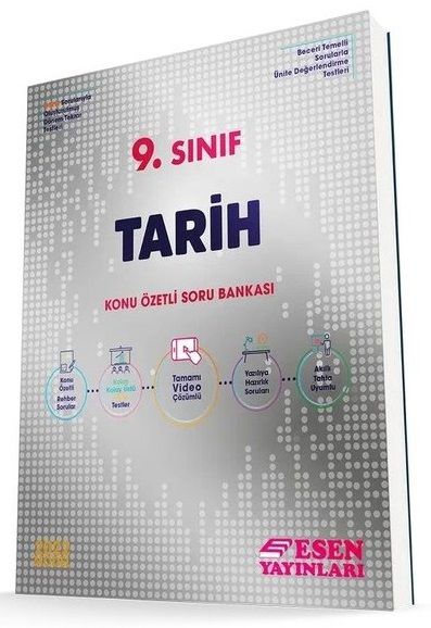 Esen 9. Sınıf Tarih Konu Özetli Soru Bankası Esen Yayınları