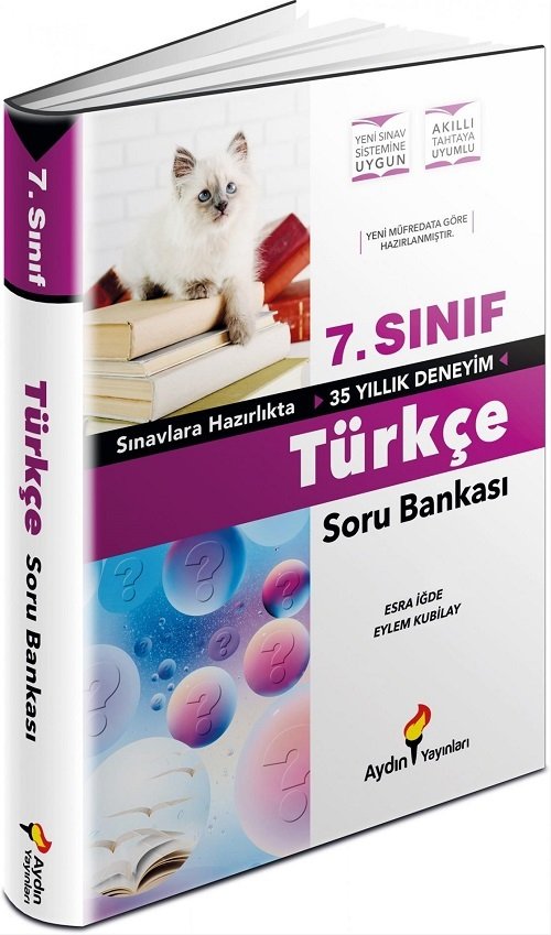 Aydın 7. Sınıf Türkçe Soru Bankası Aydın Yayınları