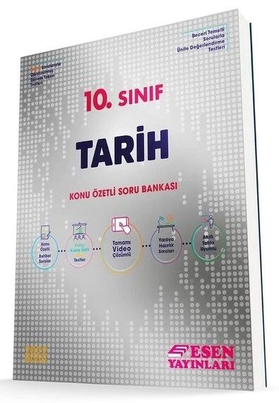 Esen 10. Sınıf Tarih Konu Özetli Soru Bankası Esen Yayınları