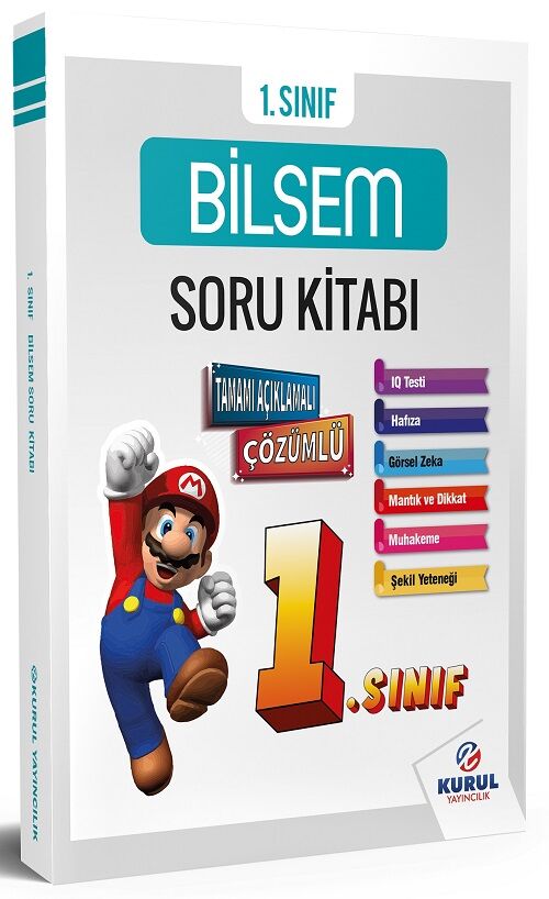 Kurul 1. Sınıf BİLSEM Soru Bankası Çözümlü Kurul Yayıncılık