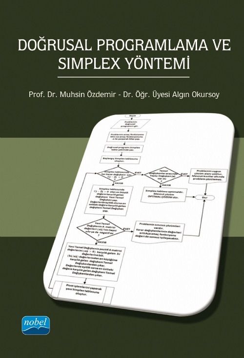 Nobel Doğrusal Programlama ve Simplex Yöntemi - Muhsin Özdemir, Algın Okursoy Nobel Akademi Yayınları