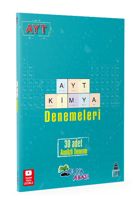 Kimya Adası YKS AYT Kimya 30 Deneme Kimya Adası