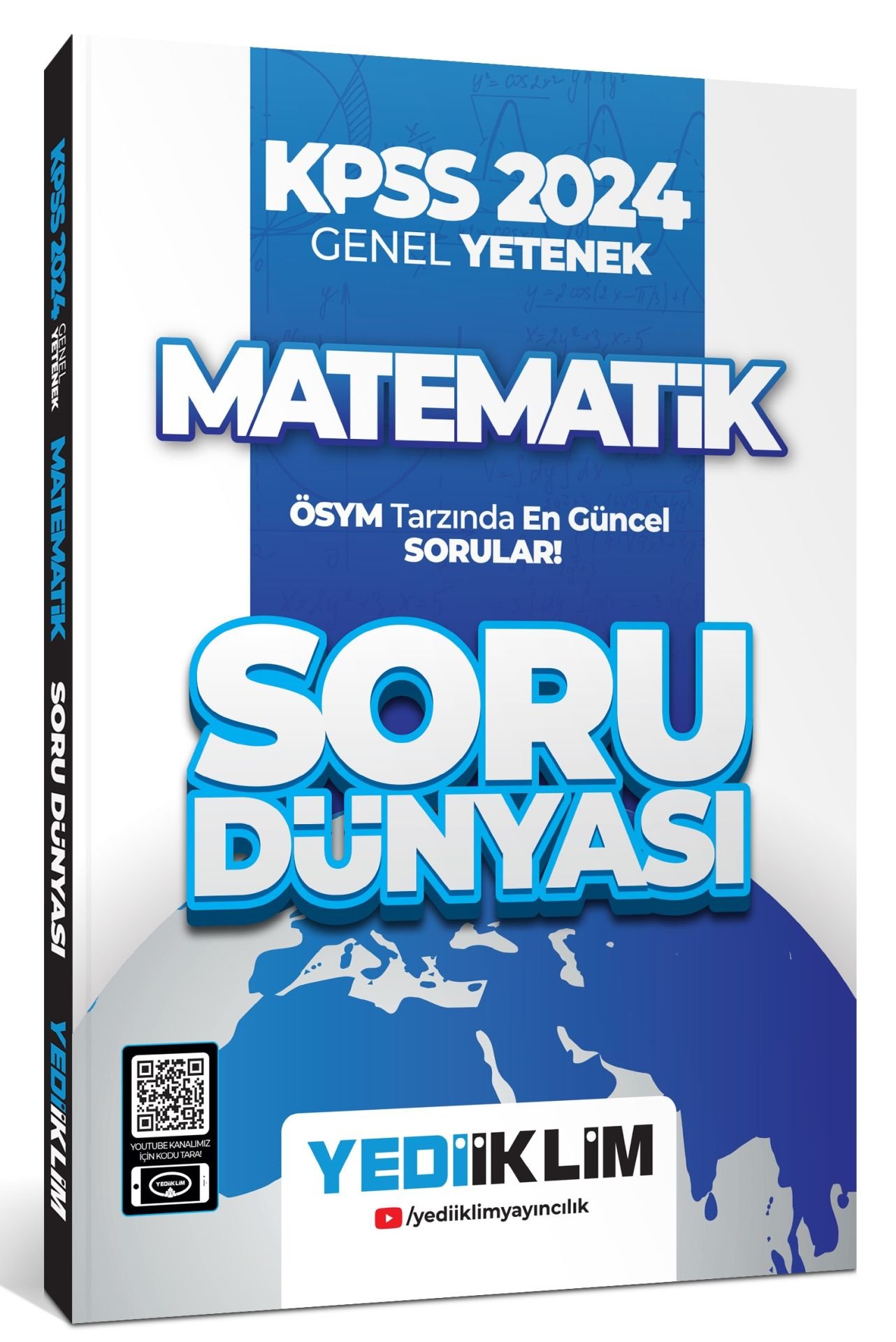 Yediiklim 2024 KPSS Matematik Soru Dünyası Soru Bankası Yediiklim Yayınları