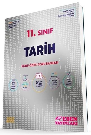 Esen 11. Sınıf Tarih Konu Özetli Soru Bankası Esen Yayınları