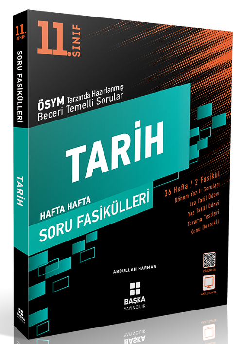 Başka 11. Sınıf Tarih Hafta Hafta Soru Fasikülleri Başka Yayınları