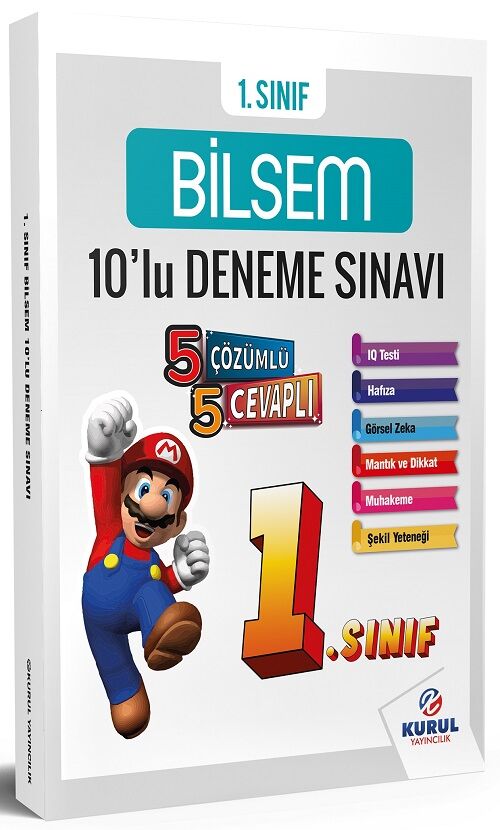 Kurul 1. Sınıf BİLSEM 10 Deneme Kurul Yayıncılık