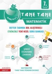 Nartest 7. Sınıf Matematik Tane Tane Soru Bankası Nartest Yayınları