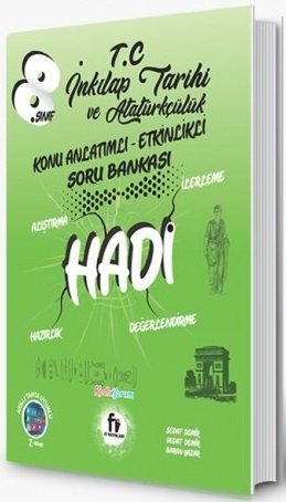 Fi Yayınları 8. Sınıf TC İnkılap Tarihi ve Atatürkçülük HADİ Konu Anlatımlı Soru Bankası Fi Yayınları