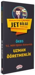 Editör MEB ÖKBS Uzman Öğretmenlik Jet Bilgi Kartları - Osman Cem Çakmak Editör Yayınları