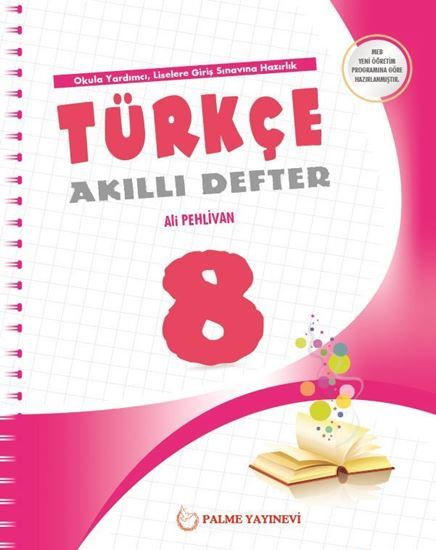 Palme 8. Sınıf Türkçe Akıllı Defter Palme Yayınları