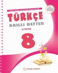 Palme 8. Sınıf Türkçe Akıllı Defter Palme Yayınları