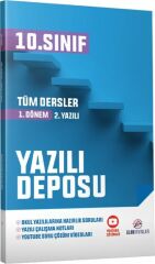 Alan Yayınları 10. Sınıf 1. Dönem 2. Yazılı Tüm Dersler Yazılı Deposu Alan Yayınları