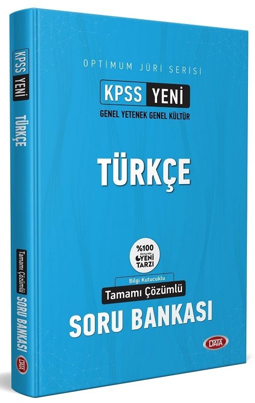 Data KPSS Türkçe Optimum Jüri Soru Bankası Çözümlü Data Yayınları