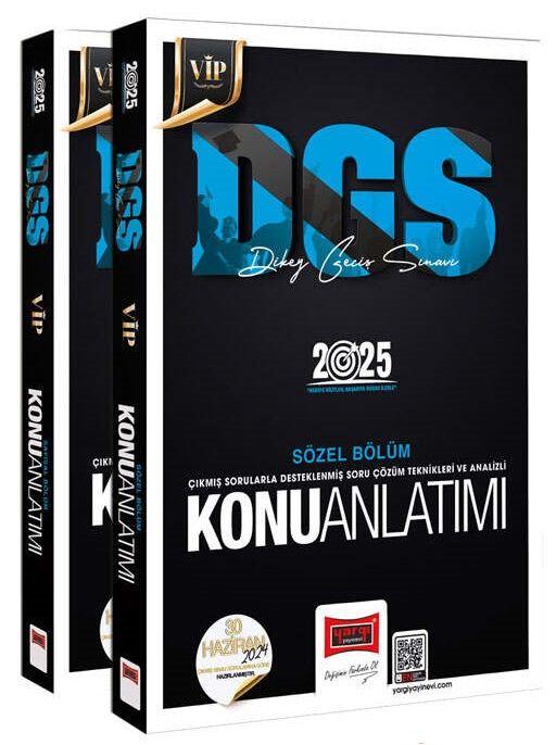 Yargı 2025 DGS VIP Konu Anlatımlı Modüler Set Yargı Yayınları