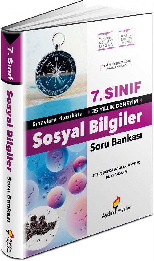 Aydın 7. Sınıf Sosyal Bilgiler Soru Bankası Aydın Yayınları