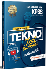 SÜPER FİYAT - Uzman Kariyer KPSS Matematik Tekno Test Bankası Yaprak Test Uzman Kariyer Yayınları