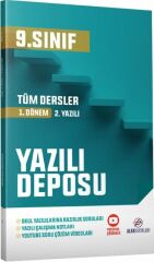 Alan Yayınları 9. Sınıf 1. Dönem 2. Yazılı Tüm Dersler Yazılı Deposu Alan Yayınları