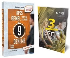 SÜPER FİYAT - Uzman Kariyer KPSS Genel Yetenek Genel Kültür 9+3 Deneme 2 li Set Uzman Kariyer Yayınları