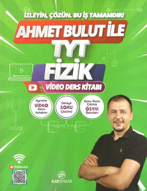 Alan Yayınları YKS TYT Fizik Video Ders Kitabı - Ahmet Bulut Alan Yayınları