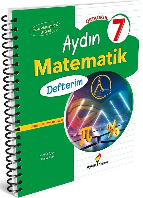 Aydın 7. Sınıf Matematik Defterim Aydın Yayınları