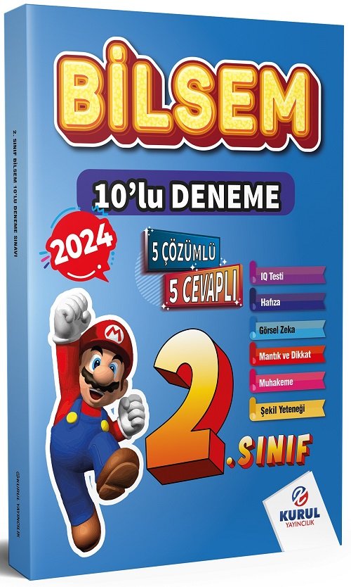 Kurul 2024 2. Sınıf BİLSEM 10 Deneme Kurul Yayıncılık