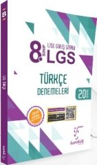 Karekök 8. Sınıf LGS Türkçe 20 Deneme Sınavı Karekök Yayınları