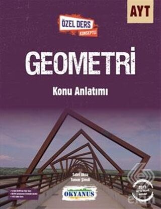 SÜPER FİYAT - Okyanus YKS AYT Geometri Konu Anlatımı Özel Ders Konseptli Okyanus Yayınları