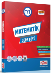 Nego YKS TYT Matematik Ders Föyü Nego Yayınları