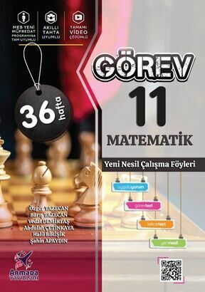 Armada 11. Sınıf Matematik Görev Çalışma Föyleri Armada Yayınları