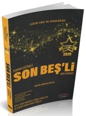 Savaş 2020 BEST OF Son Beşli Soru Bankası Çözümlü Savaş Yayınları