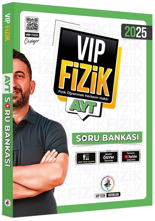 Vip Fizik 2025 YKS AYT Fizik Soru Bankası - Kemal Coşkun Vip Fizik Yayınları