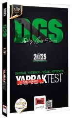 Yargı 2025 DGS VIP Yaprak Test Çek Kopart Yargı Yayınları