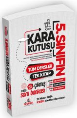 İnformal 5. Sınıf Tüm Dersler Kara Kutusu Çıkmış Sorular Soru Bankası Çözümlü İnformal Yayınları