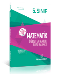 SÜPER FİYAT - Puan 5. Sınıf Matematik Öğreten Akıllı Soru Bankası Puan Yayınları