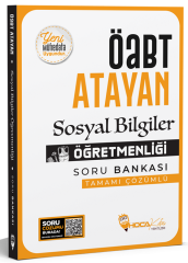 Hoca Kafası ÖABT Sosyal Bilgiler Öğretmenliği Atayan Soru Bankası Çözümlü Hoca Kafası Yayınları