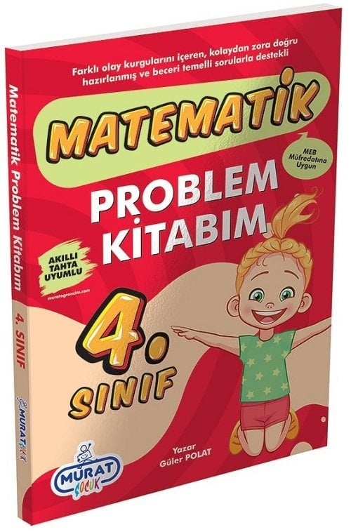 Murat 4. Sınıf Matematik Problem Kitabım Murat Yayınları