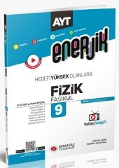 Karaağaç YKS AYT Fizik Enerjik Elektrik ve Manyetizma Fasikülü-9 Video Çözümlü Karaağaç Yayınları