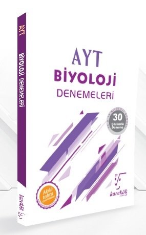 Karekök YKS AYT Biyoloji Çözümlü 30 Deneme Karekök Yayınları