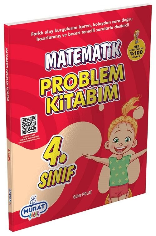 Murat 4. Sınıf Matematik Problem Kitabım Murat Yayınları