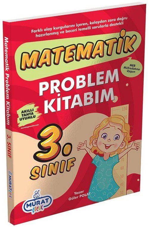 Murat 3. Sınıf Matematik Problem Kitabım Murat Yayınları