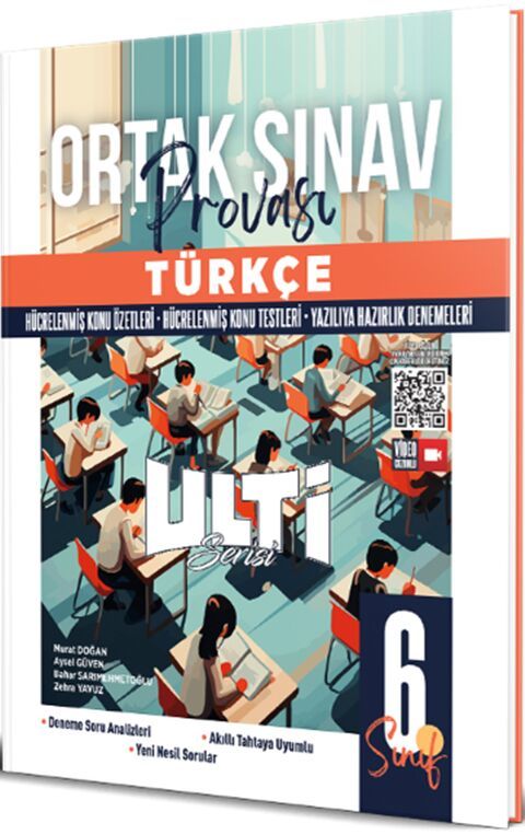 Ulti Yayınları 6. Sınıf Türkçe Ulti Ortak Sınav Provası Ulti Yayınları