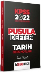 SÜPER FİYAT - Doğru Tercih 2022 KPSS Tarih Pusula Defter Ders Notları - İsmail Adıgüzel Doğru Tercih Yayınları