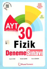 Palme YKS AYT Fizik 30 Deneme Video Çözümlü Palme Yayınları